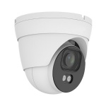 8MP Metal Dome Full Color POE IP Camera,4X Zoom